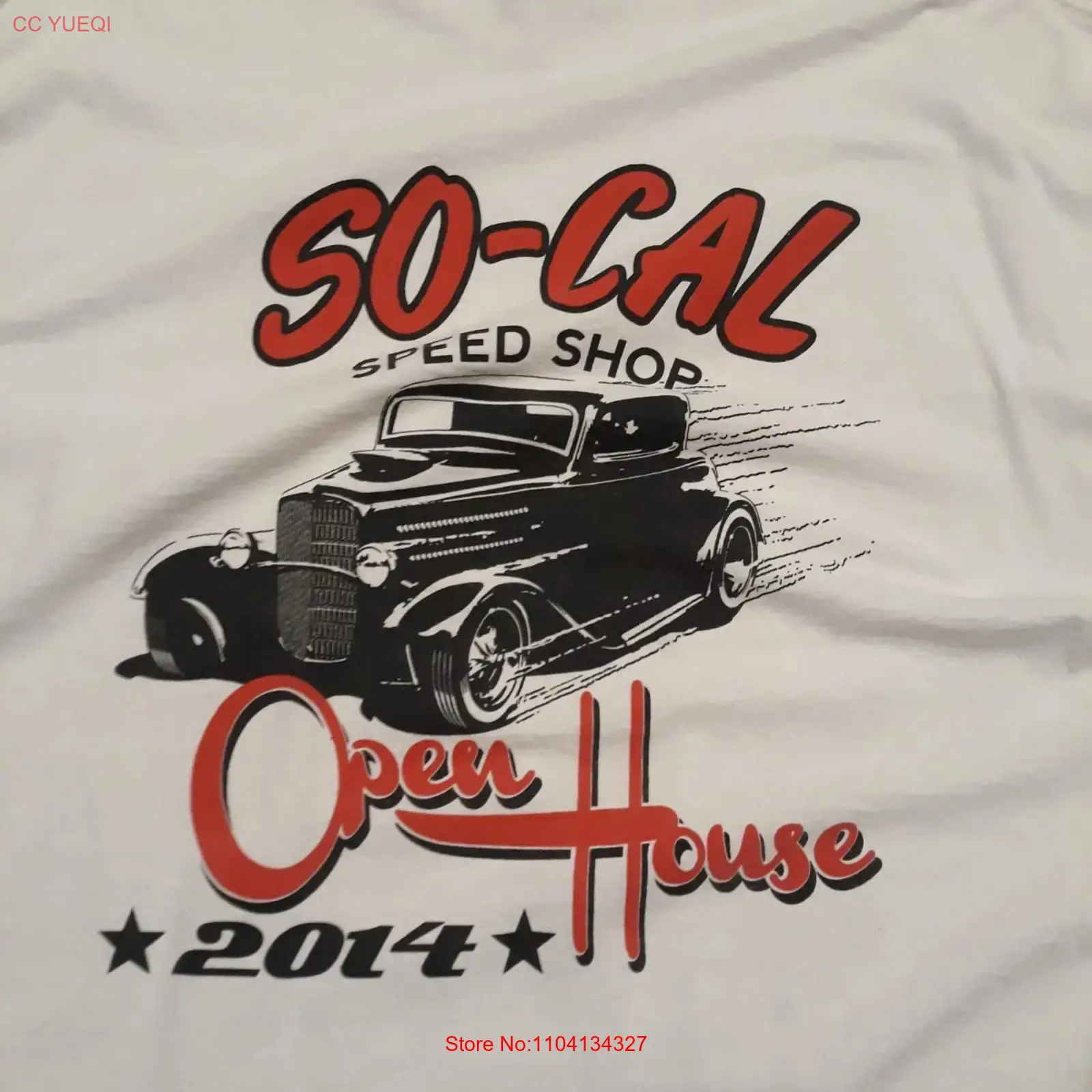 Vintage Fashion Shop - Herren-T-Shirt „2X So Cal Speed Shop
