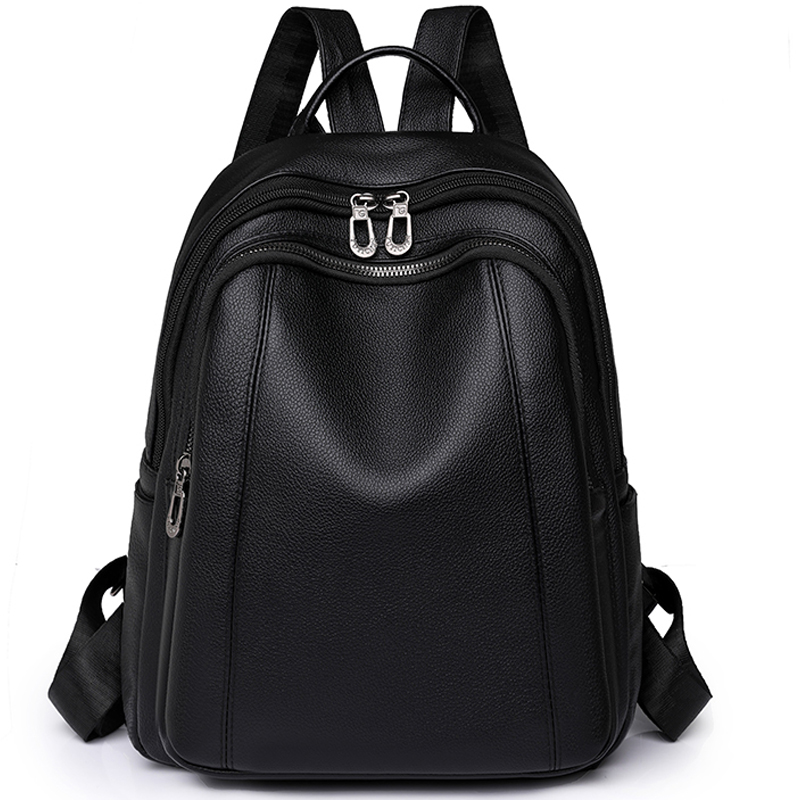 Vintage Fashion Boutique - Hohe Qualität Leder Rucksack Frauen Große
