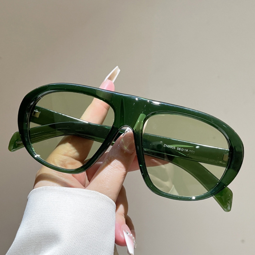 Vintage Fashion Streetwear - Neue Übergroße Piloten-Sonnenbrille für Damen und