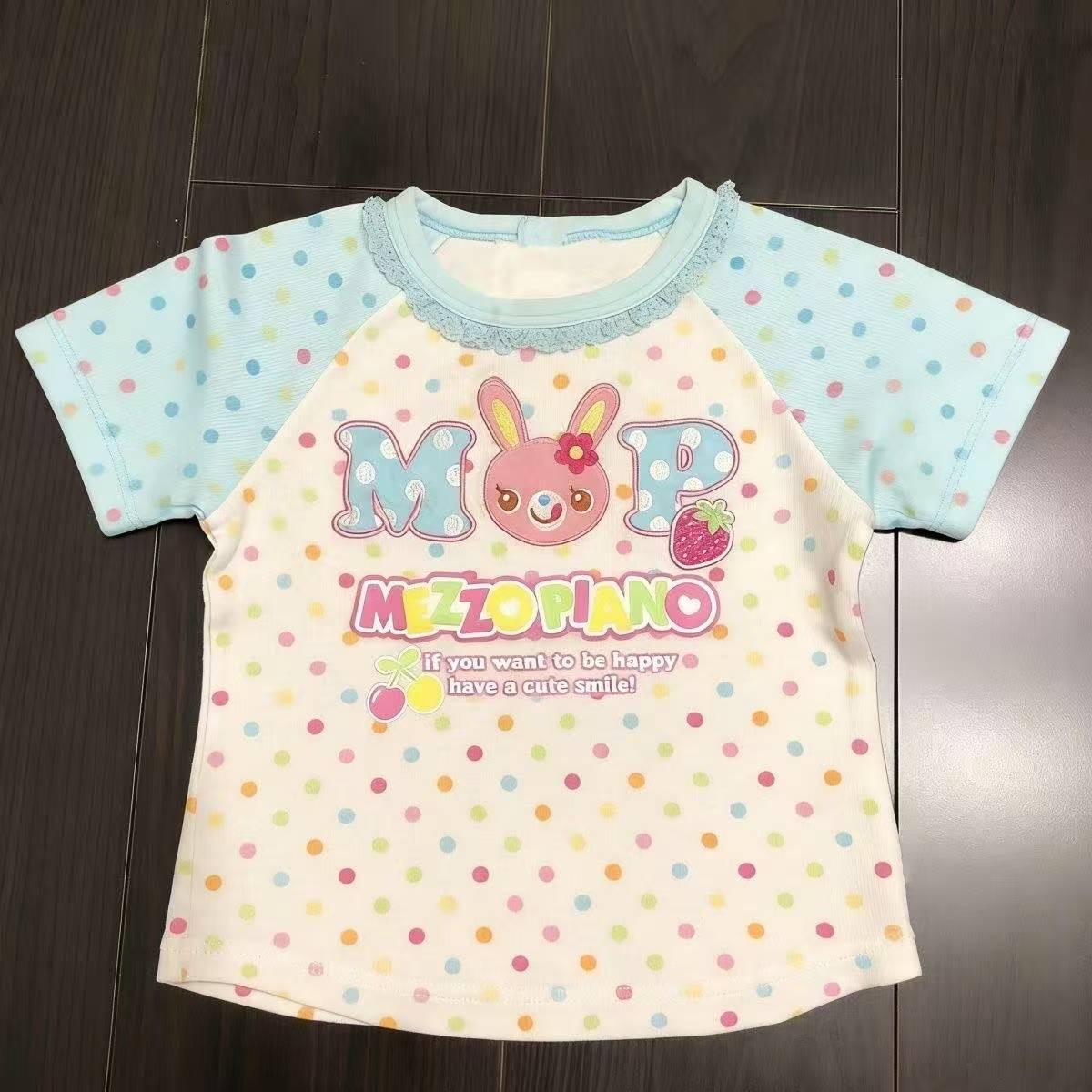 Vintage Kawaii Süße Kurzarm-T- – Vintage Fashion Bewertung und Preis