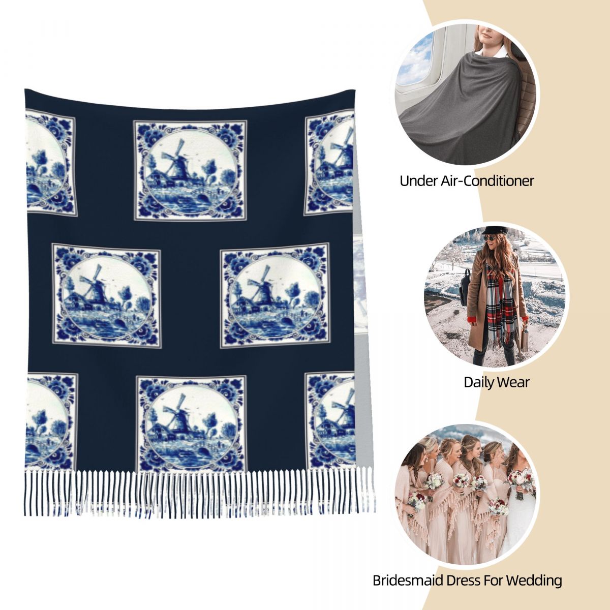DUTCH BLUE DELFT Vintage Windm – Vintage Fashion Shop Bewertung und Preis