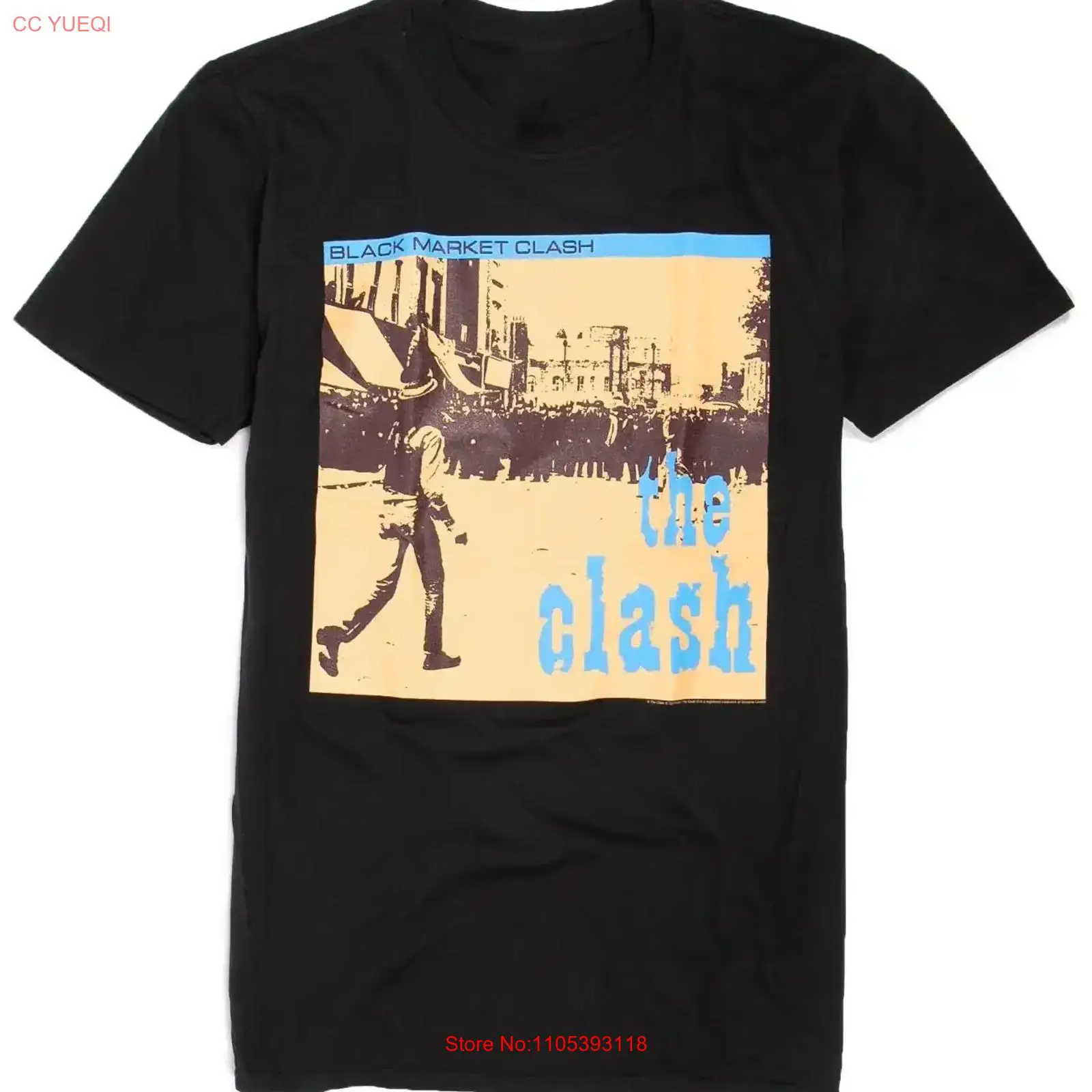 Seltenes The Clash T-Shirt Bla – Vintage Fashion Market Bewertung und Preis