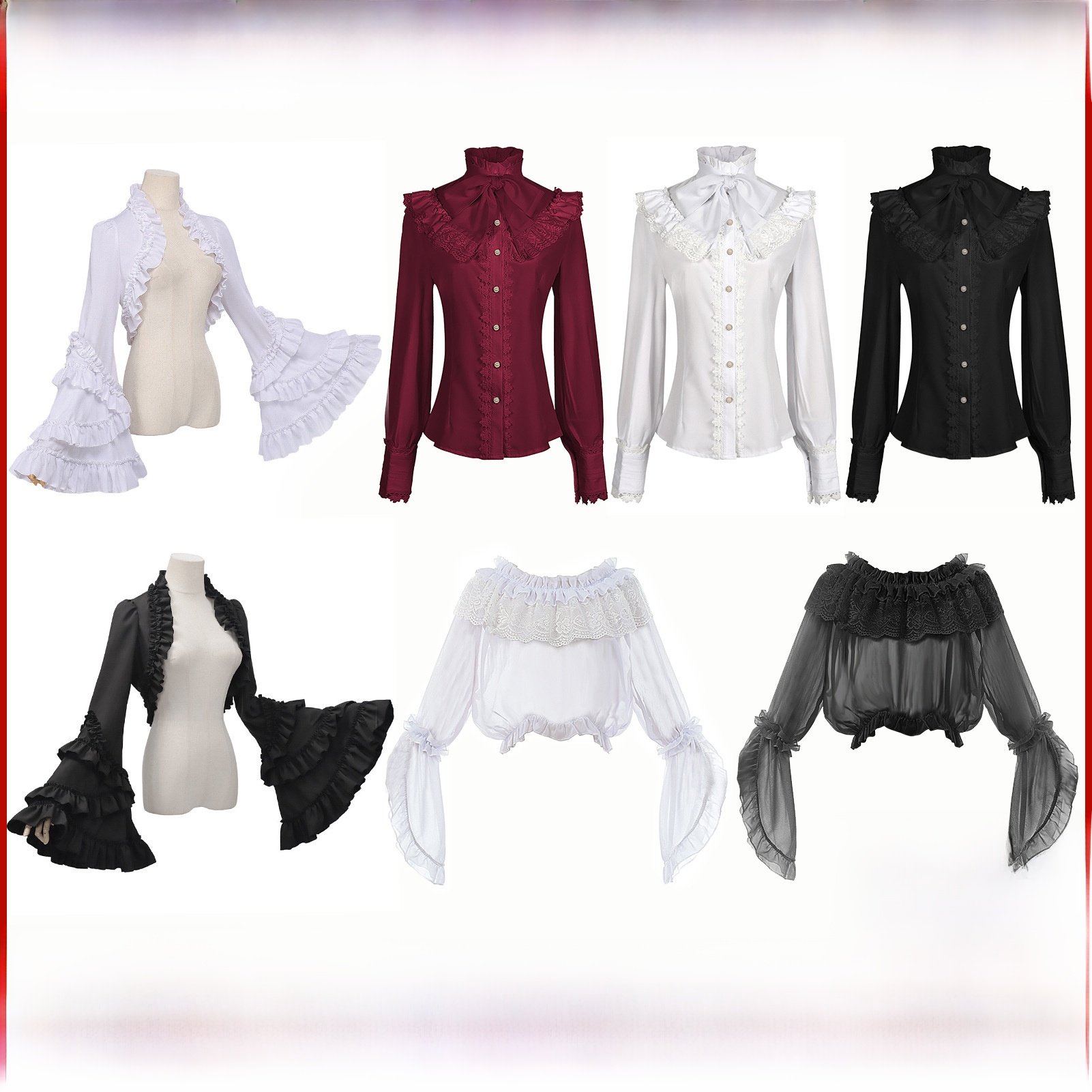 Viktorianisches Damenhemd im G – Vintage Fashion Eras Bewertung und Preis