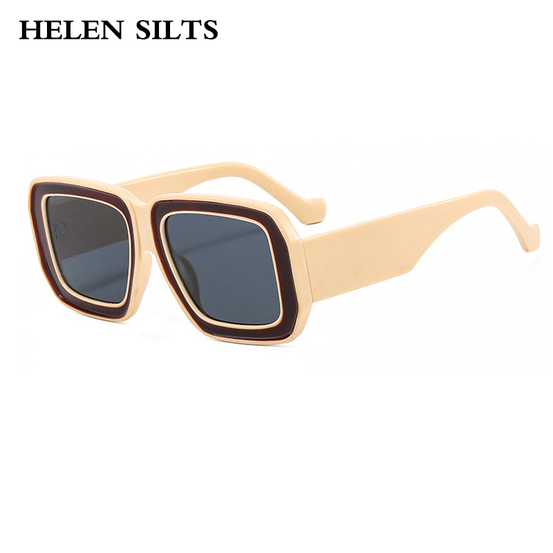 Quadratische Vintage-Sonnenbri – Vintage Fashion Brand Names Bewertung und Preis