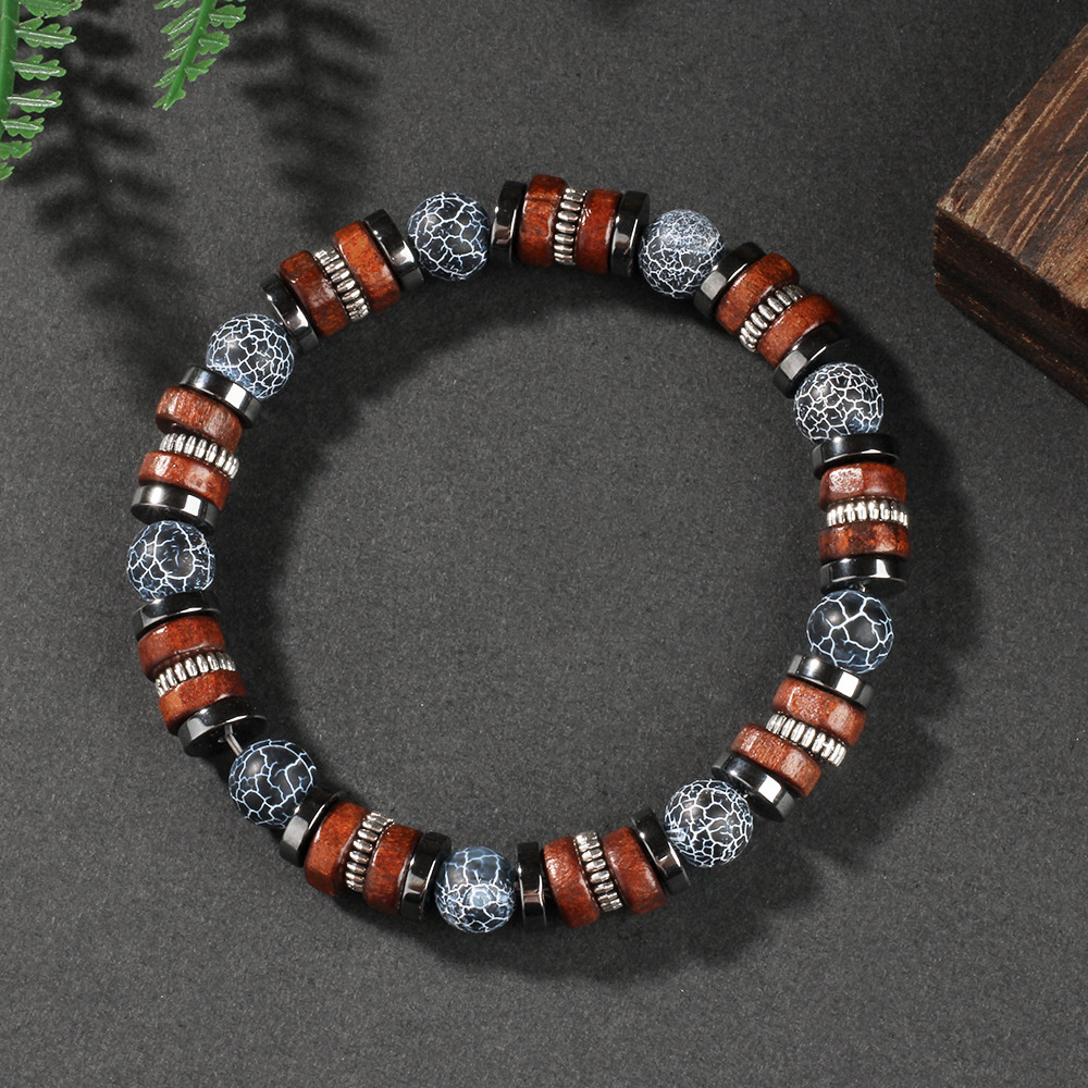 Armband aus verwittertem Achat – Vintage Fashion Outfits Men Bewertung und Preis