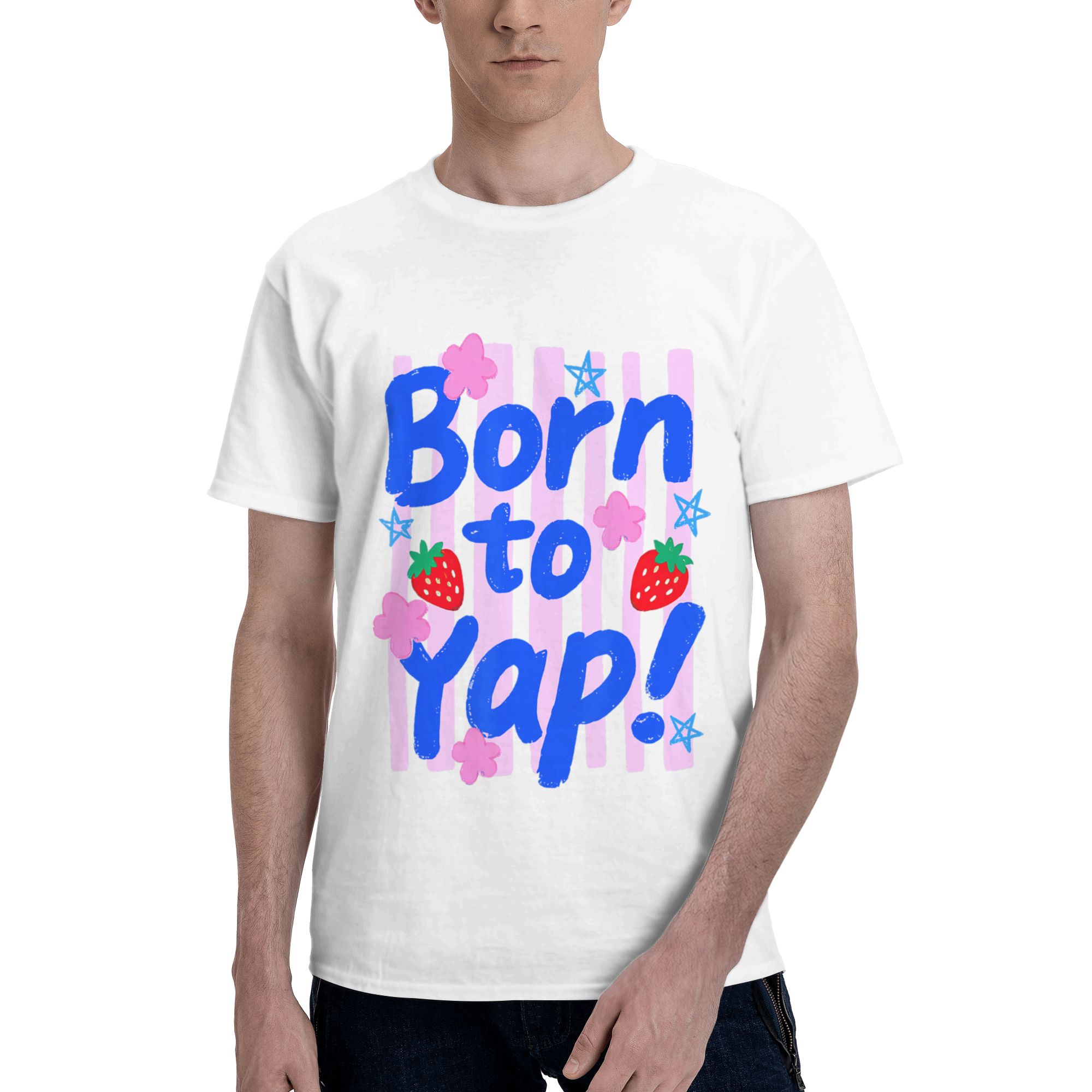 Preppy Born to Yap Stripes Fun – Vintage Fashion Gen Z Bewertung und Preis