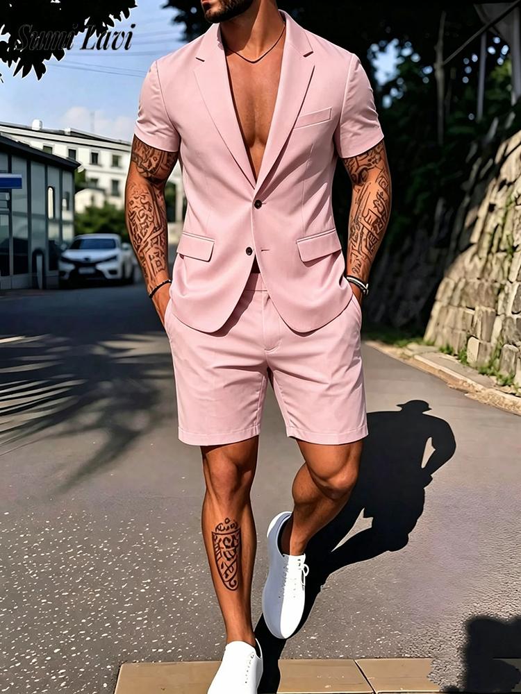 Lässige Herrenanzüge in Uni-Fa – Vintage Fashion Outfits Men Bewertung und Preis