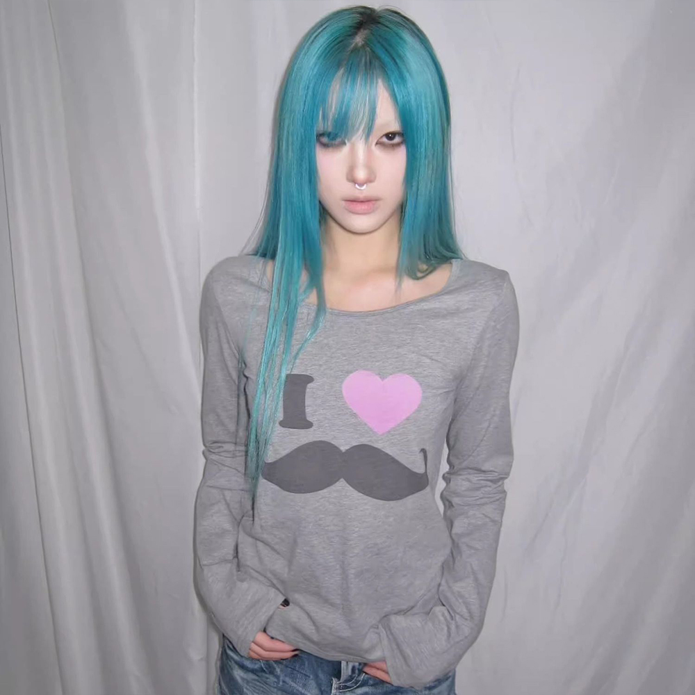 Japanisches Y2K-T-Shirt mit Ba – Vintage Fashion Streetwear Bewertung und Preis