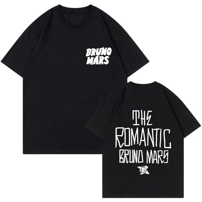 Bruno Mars Print Vintage T-Shi – Vintage Fashion Eu Bewertung und Preis