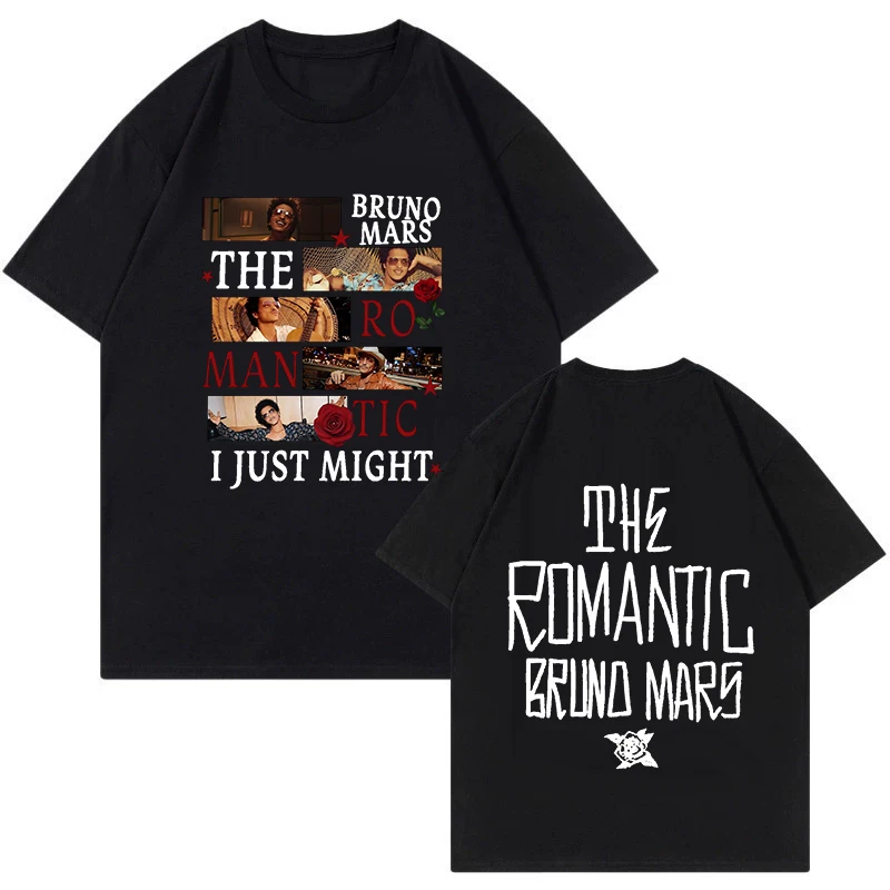 Bruno Mars Print Vintage T-Shi – Vintage Fashion Eu Bewertung und Preis