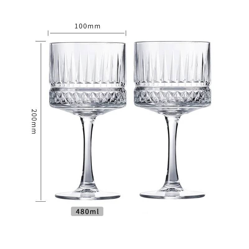 2 Stück Geschnitzte Martini-Gl – Vintage Fashion Eu Bewertung und Preis