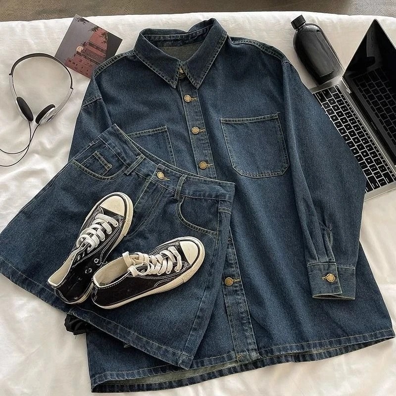 Y2K Denim-Rock-Set: Vintage Ja – Vintage Fashion Bewertung und Preis
