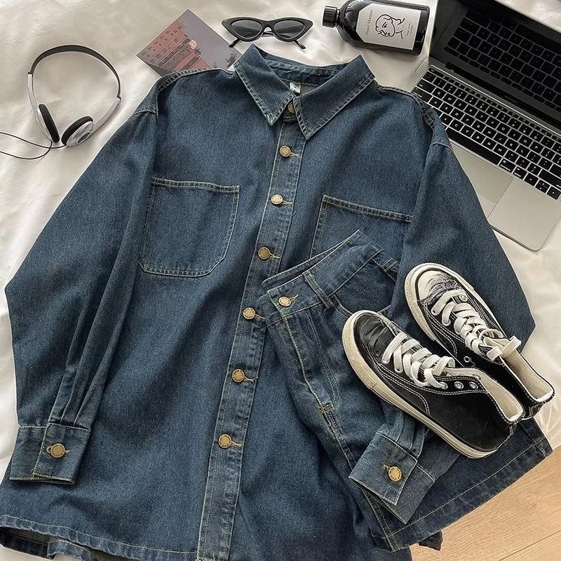 Y2K Denim-Rock-Set: Vintage Ja – Vintage Fashion Bewertung und Preis