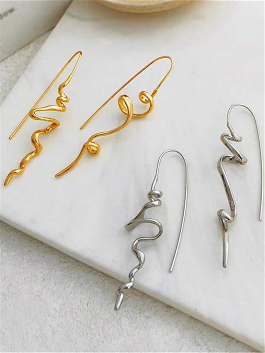1 Paar Old-Money-Ohrringe im R – Vintage Fashion Old Money Bewertung und Preis