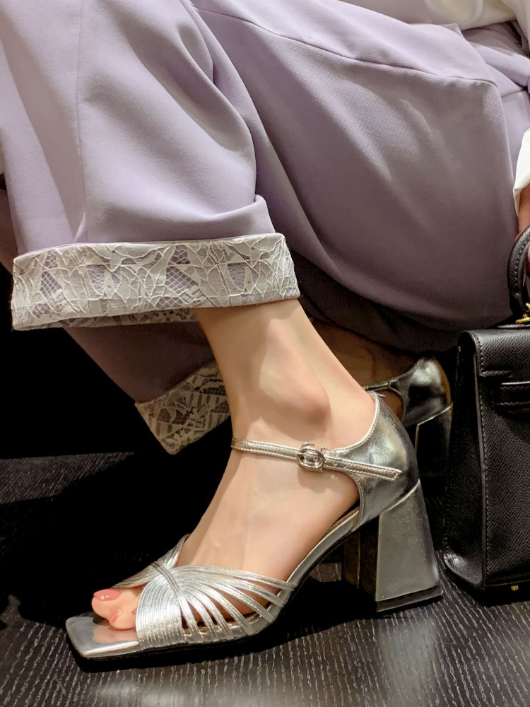 Elegante Frauen High Heels Aus – Vintage Fashion Rome Bewertung und Preis