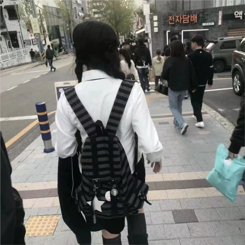 Harajuku Vintage Rucksack Frau – Vintage Fashion Boutique Bewertung und Preis