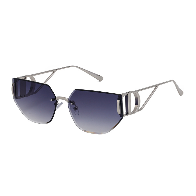 Frauen Sonnenbrille Metall Aus – Vintage Fashion Brand Names Bewertung und Preis