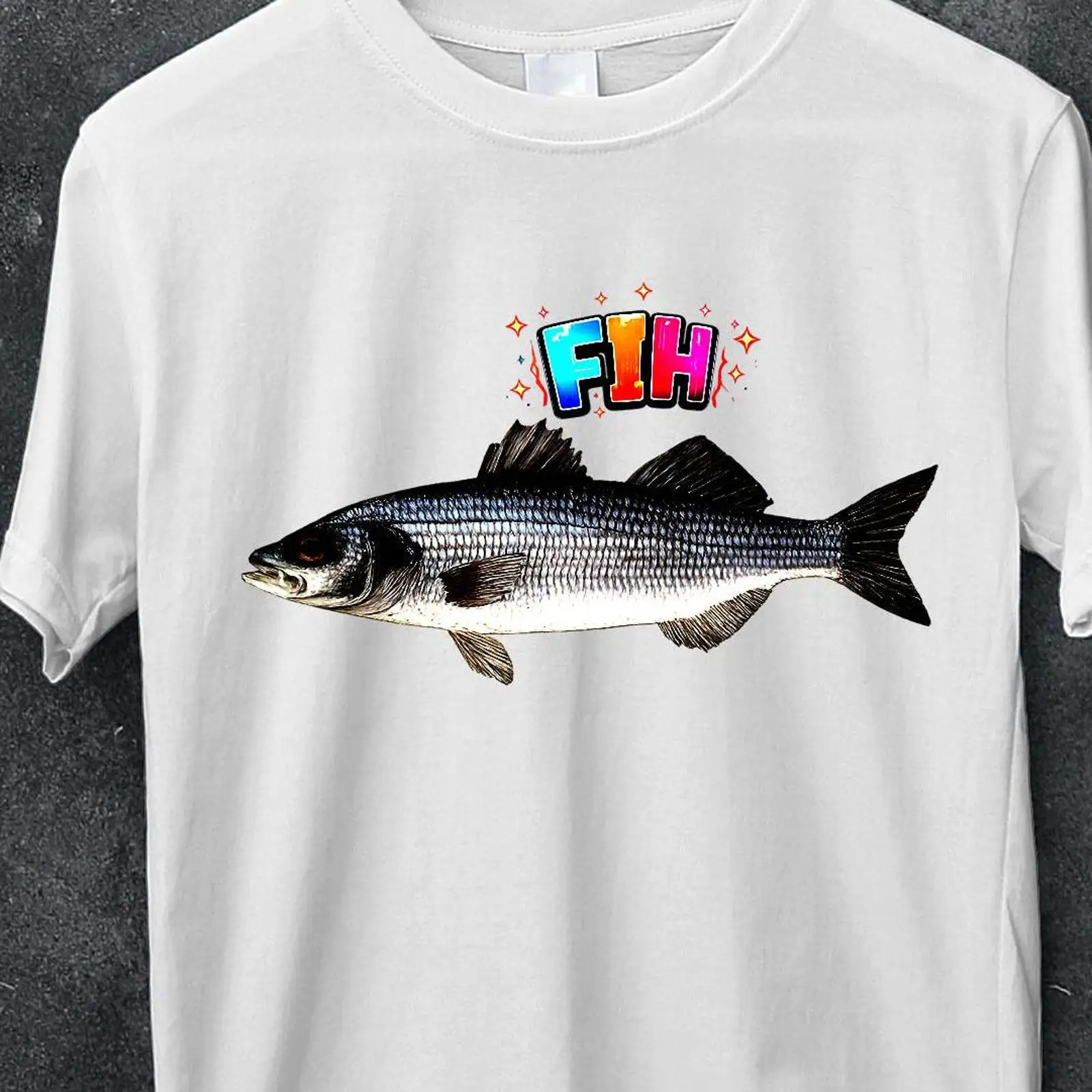 Fih Fish Meme T-Shirt Lustiger – Vintage Fashion Gen Z Bewertung und Preis