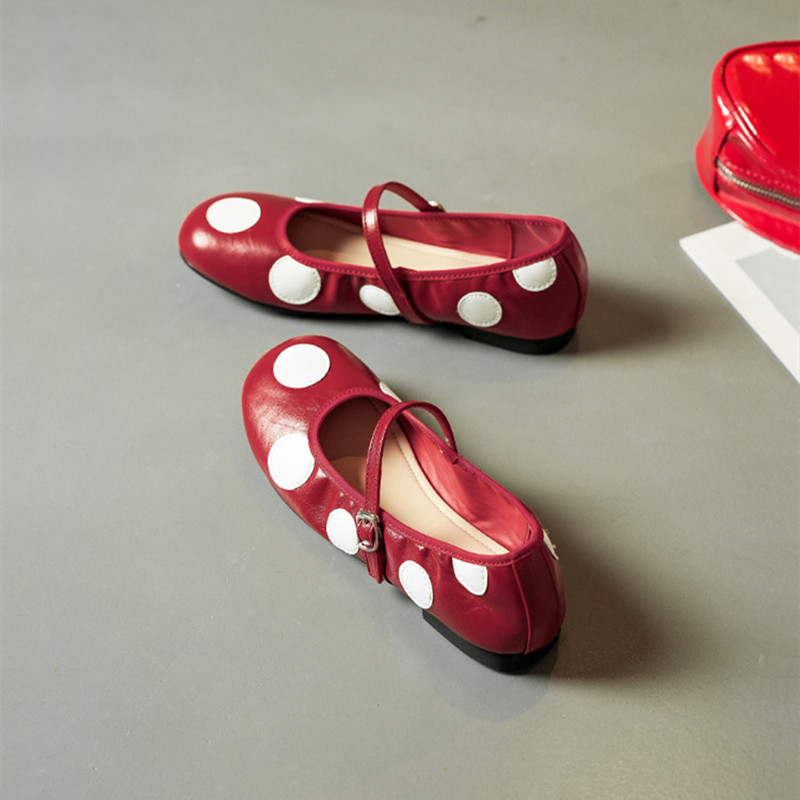 Vintage Polka Dot Mary Janes D – Vintage Fashion Rome Bewertung und Preis