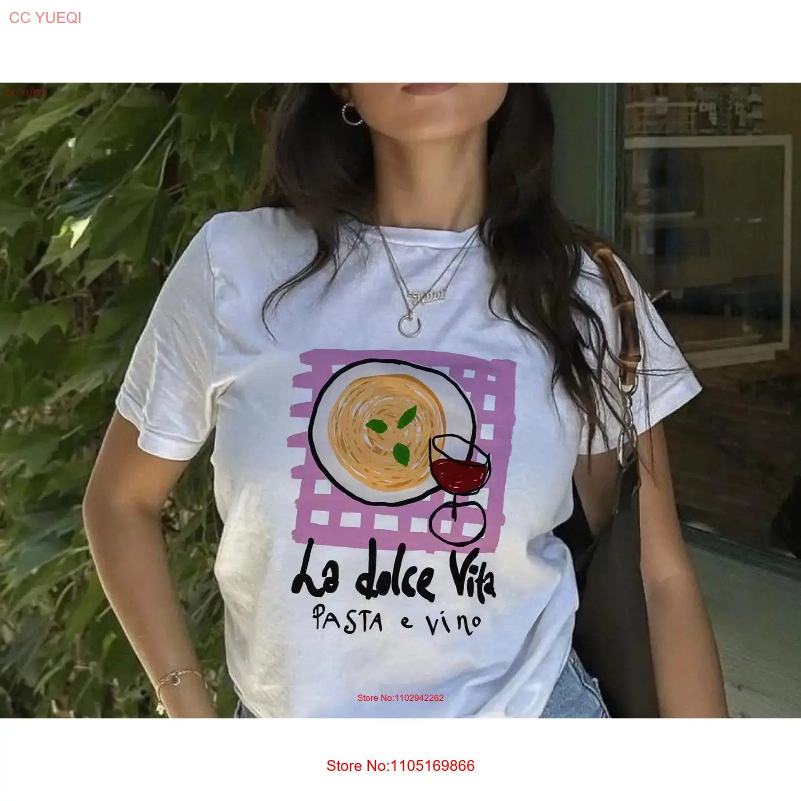 La Dolce Vita Pasta T-Shirt Vi – Vintage Fashion La Bewertung und Preis