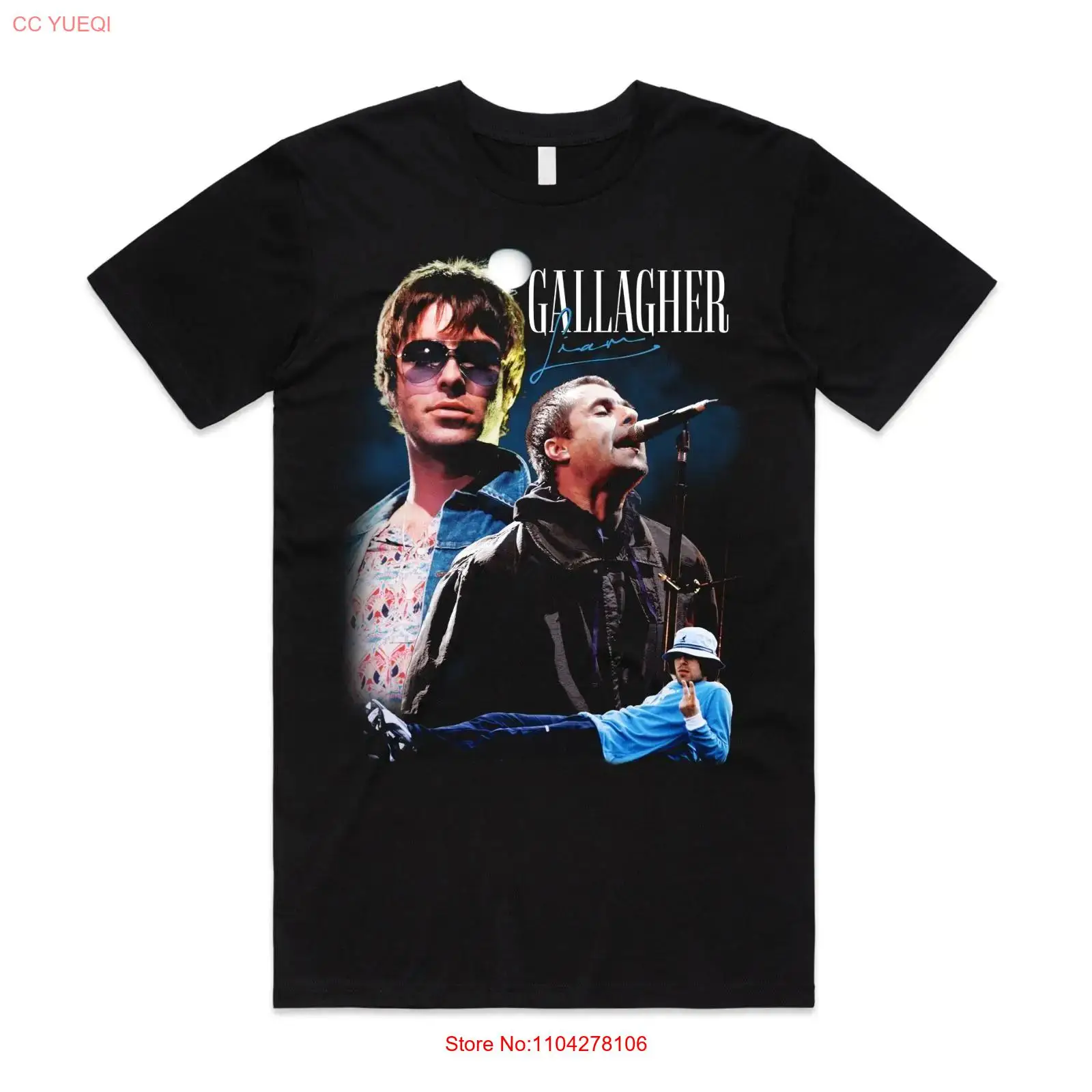 Liam Gallagher Hommage T-Shirt – Vintage Fashion Eu Bewertung und Preis