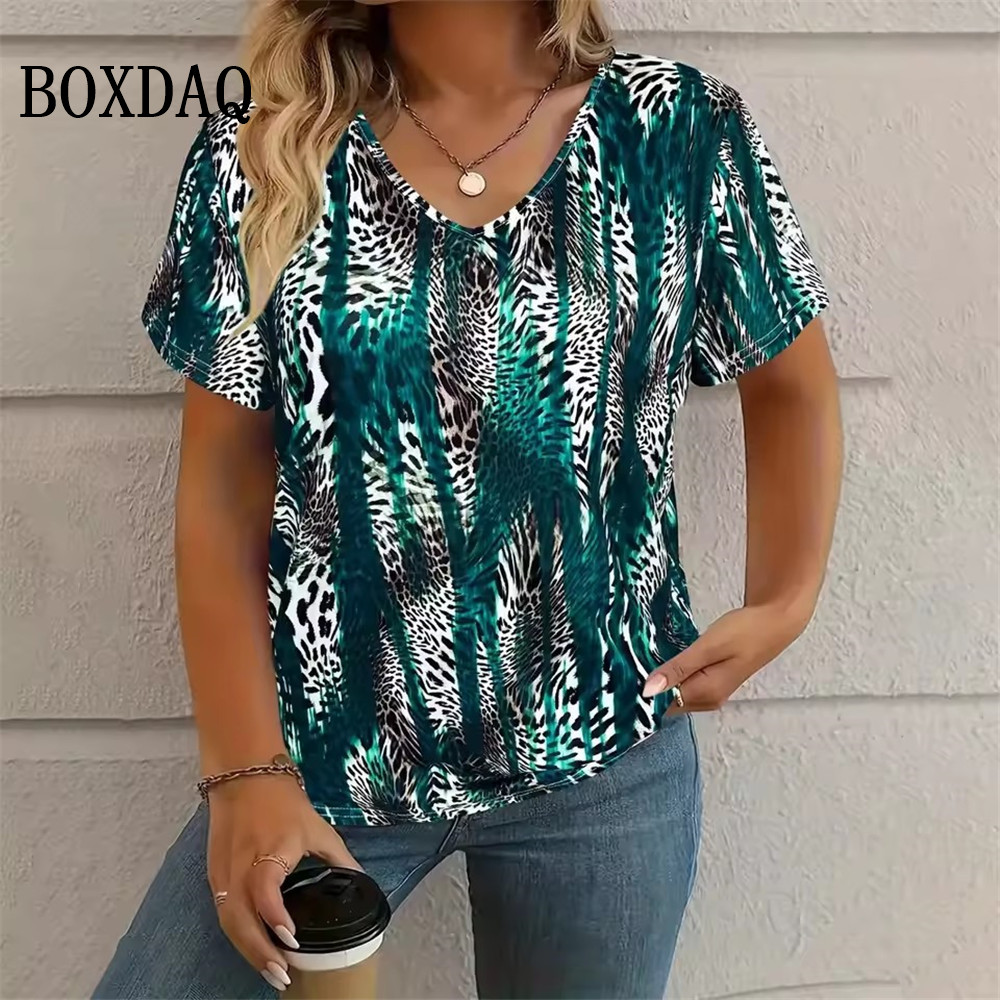 Sommer Vintage Leopard 3D Druc – Vintage Fashion Fabrics Bewertung und Preis